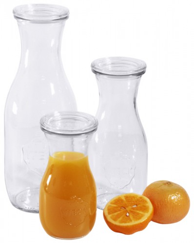 Weck®-Glass Bottles/Pitchers (0,5 L)