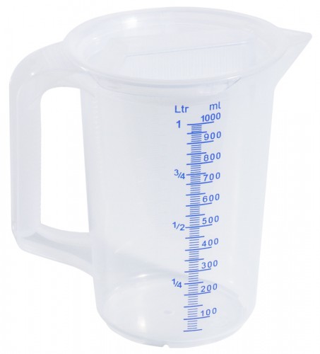 Graduated Measure with Lid (1 L)