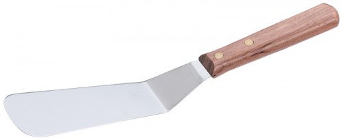 Spatule à tourner coudée 