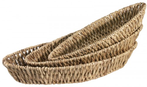 Boat Shaped Basket (Length:  53 cm)