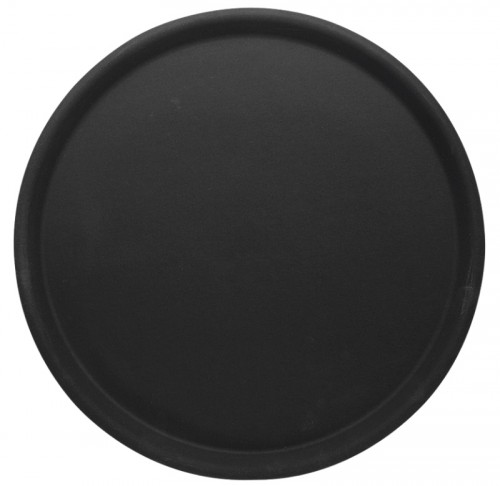 Non Slip Round Tray black