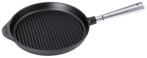 Poêle grill ronde