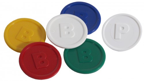 Tokens blue "B"