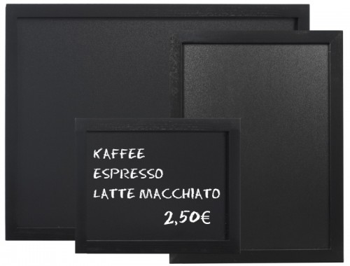 Menu Board - black (Length:  40 cm)