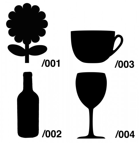 Motif Board (Wine Glass) 