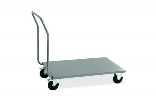 Stainless steel platform trucks - cm 60x110x97