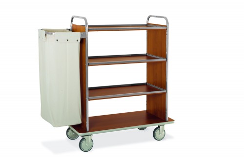 Housekeeping trolleys - 107cm base + sides panels - 1 canvas bag