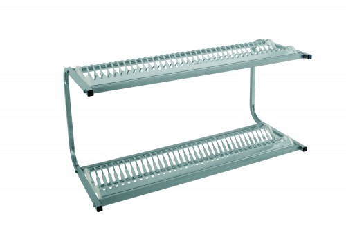 Wall-mounted drainers - 2 Glass racks