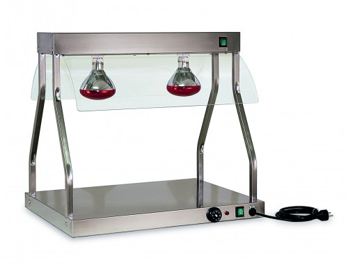 Countertop hotplates with infrared overhead gantry - GN 3/1