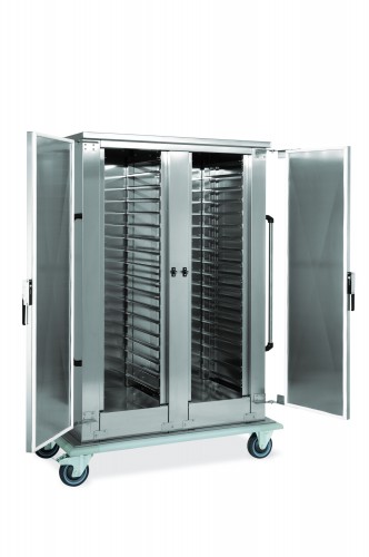 Tray/pan mobile cupboards - Loading capacity: 8x2 EN Trays - Ambient version