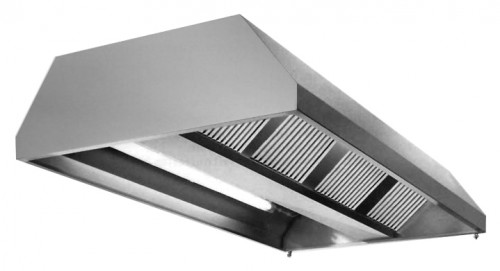 Hoods With Lighting And Outlet Included, 1400X1300X450 Mm,