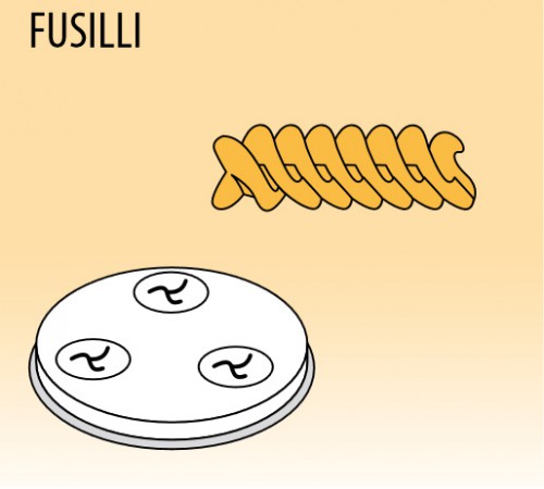 Pasta Nozzles, Fussilli