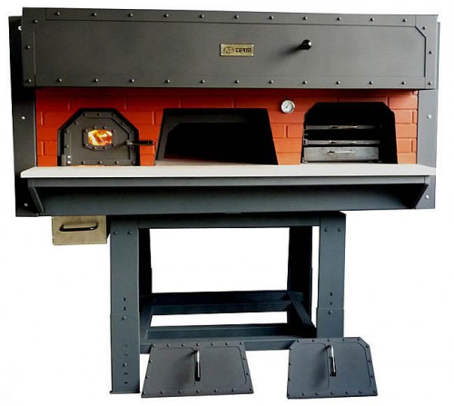 Wood-burning pizza oven Barbecue BBQ