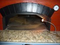 Rotating wood-burning pizza oven DR120