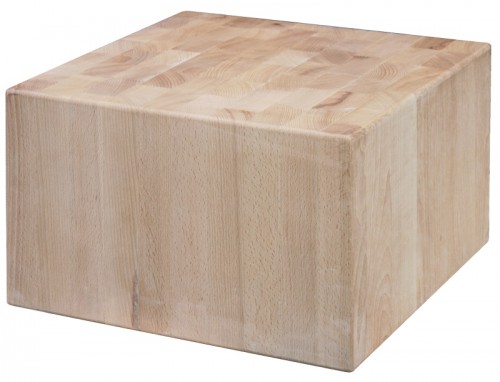 Beech wood chopping block