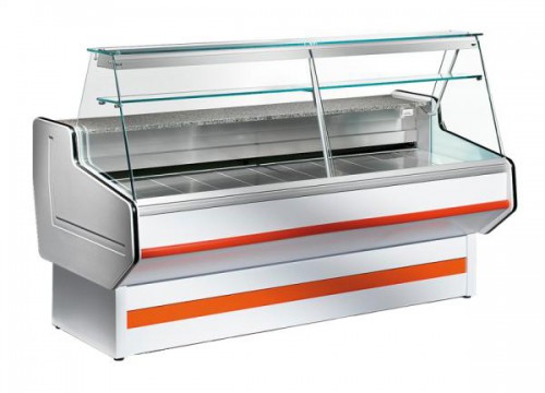 Refrigerated counter, 2500x900x1270mm