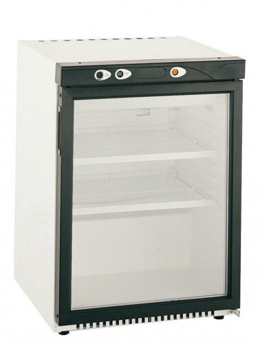 Mini-Can Cooler With Glass Door, 595X664X810Mm, 145 Litres,